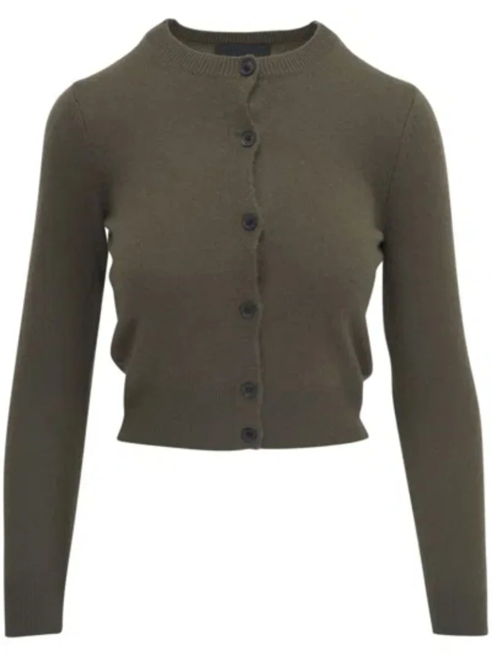 Nili Lotan March Cashmere Cardigan in Dark Moss size S